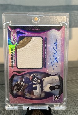2021 Panini Certified - Freshman Fabric Mirror Signatures Tylan Wallace #226...