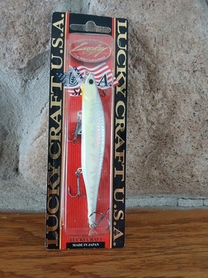 110 LIGHTNING POINTER ''MS CRACK'' SUSPENDING MINNOW FISHING LURE 4 1/2''  1/2oz 