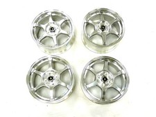 Obx Silver Wheel Rim Honda Civic 92-00 Nippon 15x6.5 4x100 38 Vintage Nos Qty 1