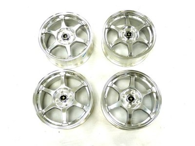OBX Silver Rim Honda Civic 92-00 Nippon 15x6.5 4x100 +38 Vintage NOS QTY 1 Wheel