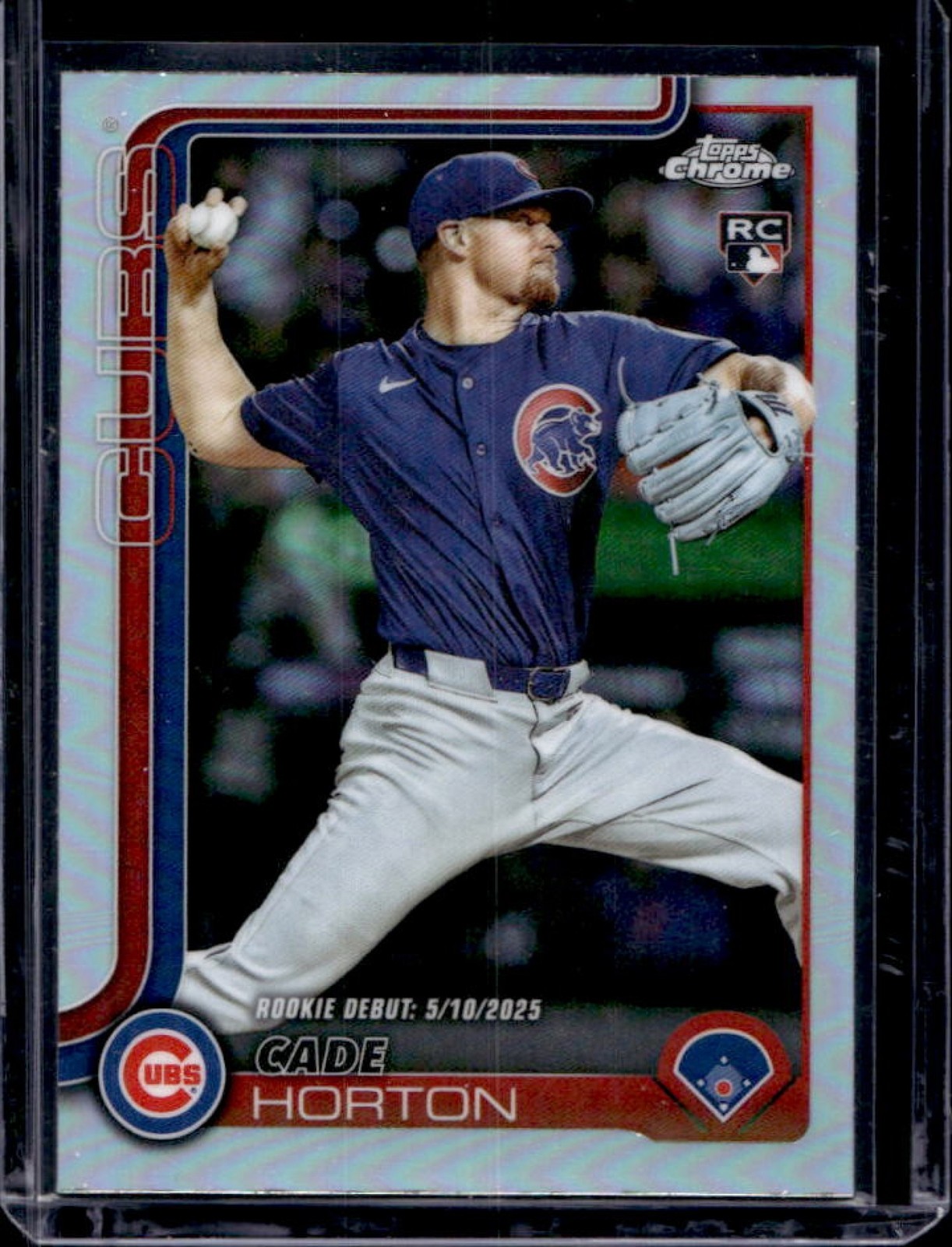 2025 Topps Chrome Update Cade Horton RC Refractor Rookie #USC102 Cubs