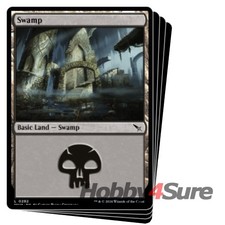 Swamp (282) X4 M/NM Magic: The Gathering MTG Murders At Karlov Manor