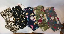 Wonder Nation Multicolor Set Of 5 Leggings Girls 7/8