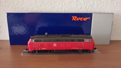 Roco 71989 DB  218 463-8 Diesellok orientrot DC Analog Sonderserie Lippe H0 | Condition: Gebraucht