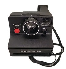 Polaroid Pronto Camera One Step Land with Strap Untested