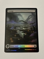 Swamp (0287) 287 Land Foundations Magic: The Gathering Foil Near Mint