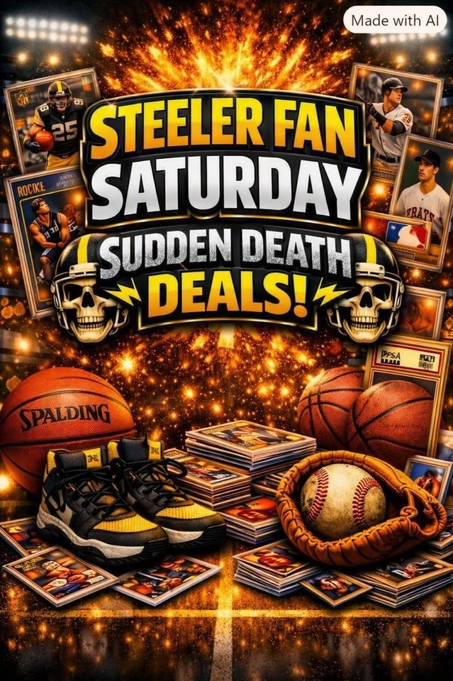 FREE Ship - 100 NFL, MLB, Hoops SUDDEN DEATH!