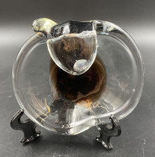 SOPRAMMOBILE POSACENERE PORTA CENERE A FORMA DI MELA MURANO FRUTTA IN VETRO