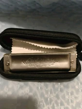 Seydel 1847 NOBLE StainlessSteel Reeds harmonica Bb key excellent condition