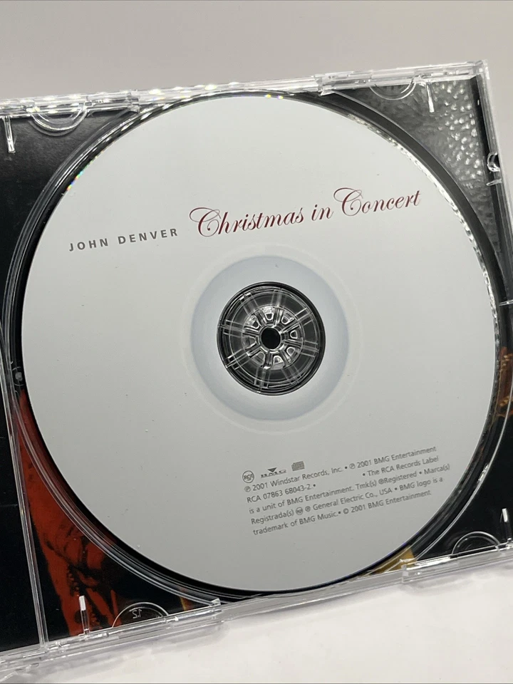 JOHN DENVER - ' CHRISTMAS IN CONCERT '  (CD) FAST POST - Изображение 4 из 4