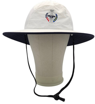 Watership By Imperial Hat Mens Size S/M 2017 Solheim Cup Iowa Wide Brim White