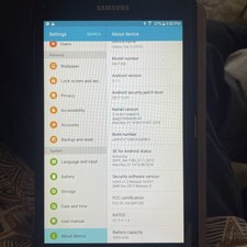 Samsung Galaxy Tab A 2016 SM-T280 8GB Wi-Fi Tablet 7  - Good Condition