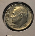 1968 Philadelphia Brilliant Uncirculated Roosevelt Dime