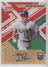 2019 Elite Extra Edition 15U National Team Signatures Red Drew Burress Auto 0j81