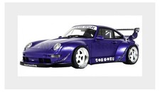 GT-SPIRIT GT571 Porsche 911 993 RWB Rauh Welt Songoku Coupe 2024 Purple