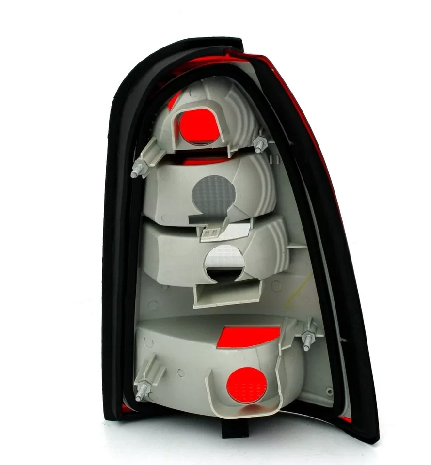 Luces Traseras Negro Rojo Izquierda Derecha para Opel Vectra B Caravan Familiar - Imagen 3 de 3