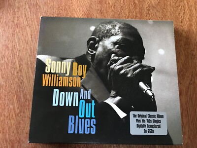 SONNY BOY WILLIAMSON - DOWN AND OUT BLUES/THE TRUMPET SINGLES (2 x discs ALBUM)