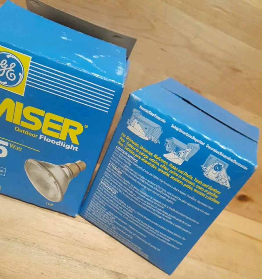 2CT: GE WATT-MISER 85WATT OUTDOOR Floodlight 2000HOURS PAR38 SAVE ENERGY & $$$$! - Image 2 of 2