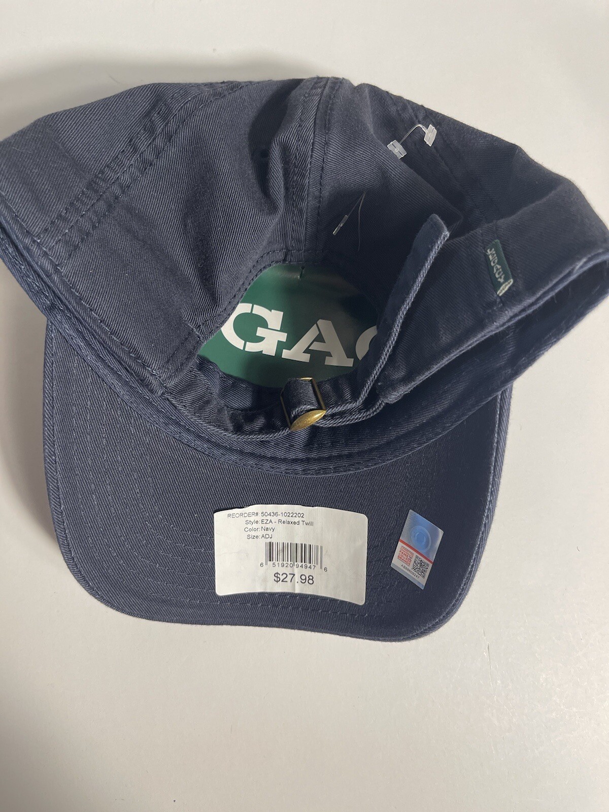 Penn State University Men&rsquo;s Cap Hat Relaxed Twill Navy Adjustable Embroidered 