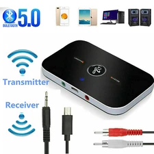2 in 1 Bluetooth Audio Receiver Transmitter Wireless AUX Receiver HiFi Adapter