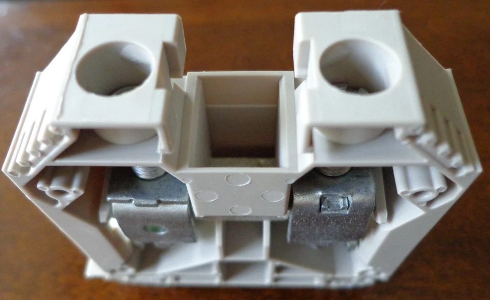 Weidmuller 1020500000 Terminal Block, WDU 35 Beige 12-1/0AWG, Brand new!! - Image 2 of 4