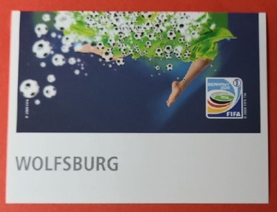Panini WM 2011 Sticker Nummer Nr. 25 Spielort Wolfsburg World Cup Germany