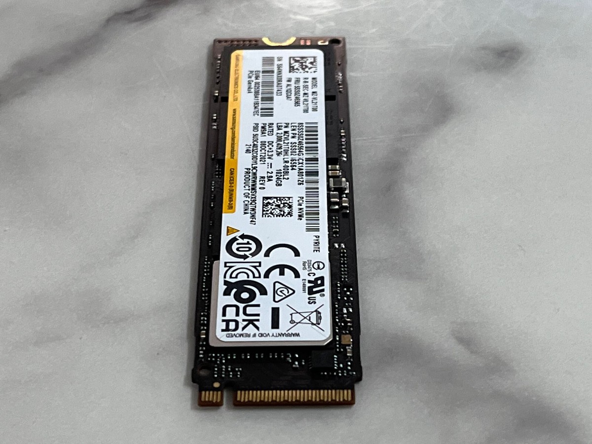 Samsung PM9A1 MZVL21T00 1024GB NVMe M.2 2280 PCIe4.0 SSD Updated