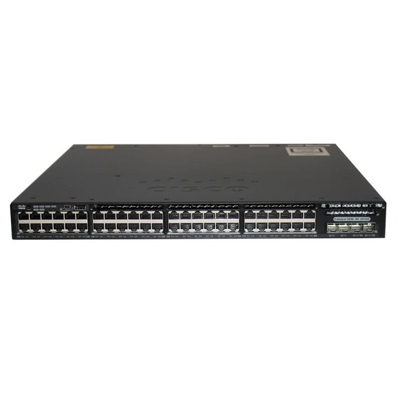 Cisco Catalyst 3650 WS-C3650-48TD-L 48-Port 2x10G Uplink Ethernet Switch - Image 3 of 4
