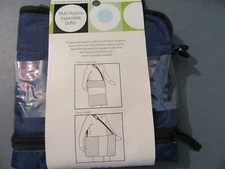 duffle bag expandable multi purpose blue 