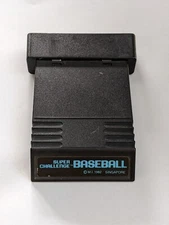 Super Challenge Baseball (Atari 2600 1982) - Tested! Combine Ship & Save!
