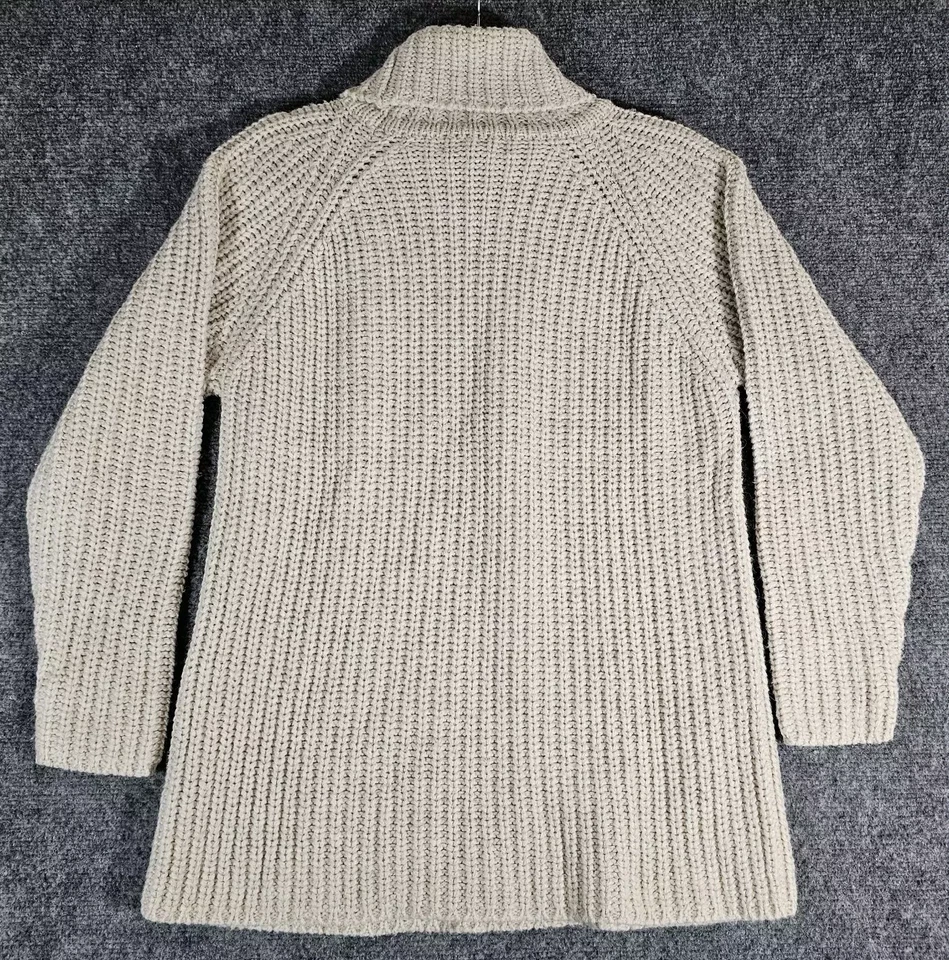 Suéter Ralph Lauren Tejido Talla P/P Petite Plus Marfil Alpaca Lenin Para Mujer Foto 2 de 4