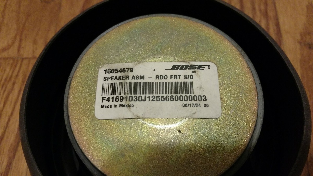 FRONT BOSE SPEAKER Chevy Silverado/Suburban/Yukon/Escalade