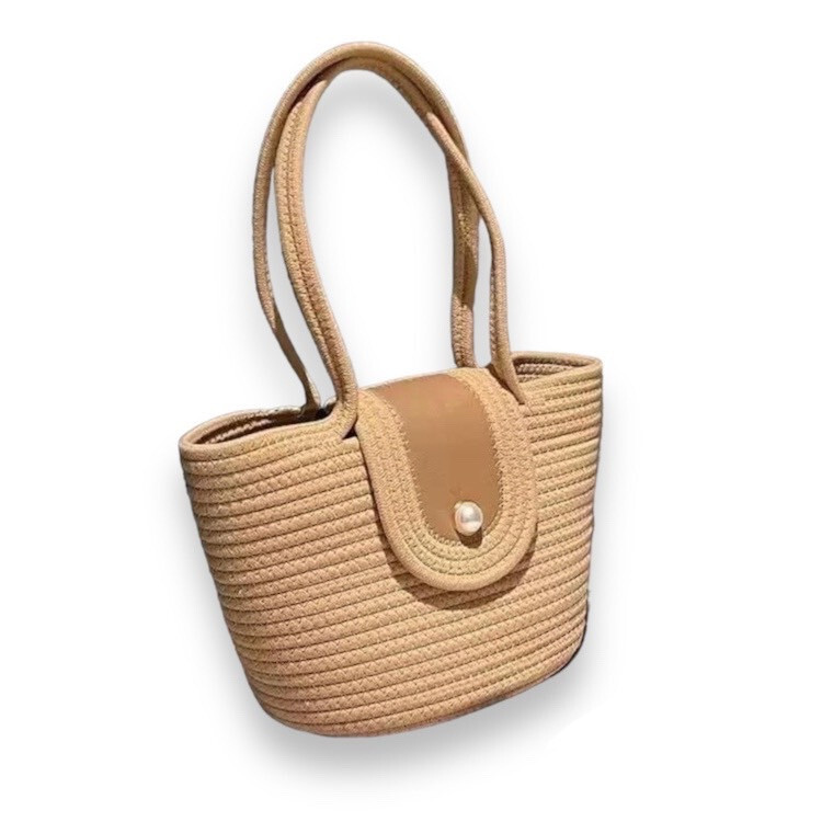 Shoulder bag women, Handbag, Nylon weave bag-image