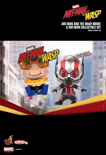 Marvel Hot Toys ANT-MAN & THE WASP COSB492 Movbi & Ant-Man Cosbaby Box Set - Picture 4 of 4