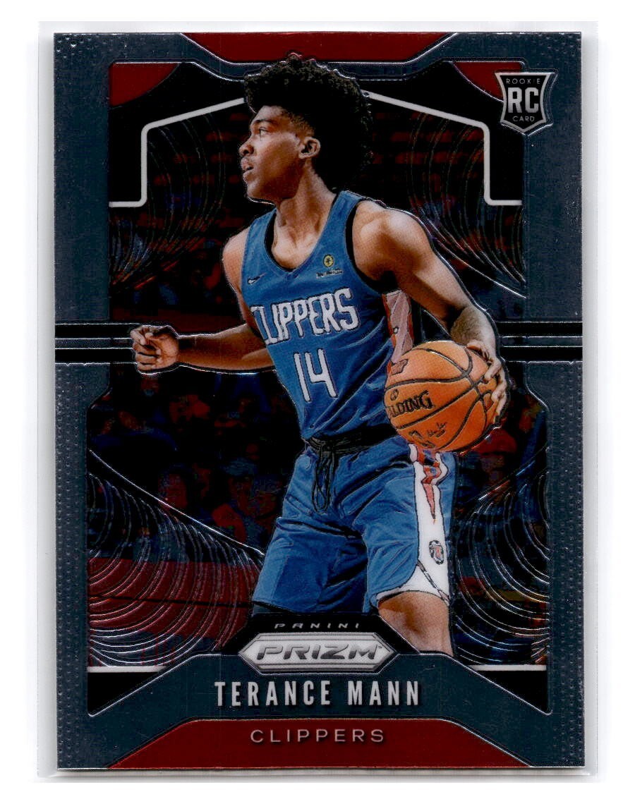 2019-20 Panini Prizm #296 Terance Mann RC - Los Angeles Clippers