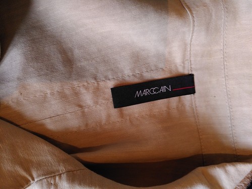 MARC CAIN Leinen Jacke Damen GR 38 S/M edel Beige Creme Blouson - Bild 4 von 9