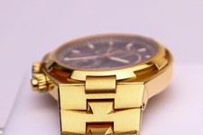 VC Overseas Dual Time Rose Gold Chocolate Dial Ref 47450 Gold Brown 9