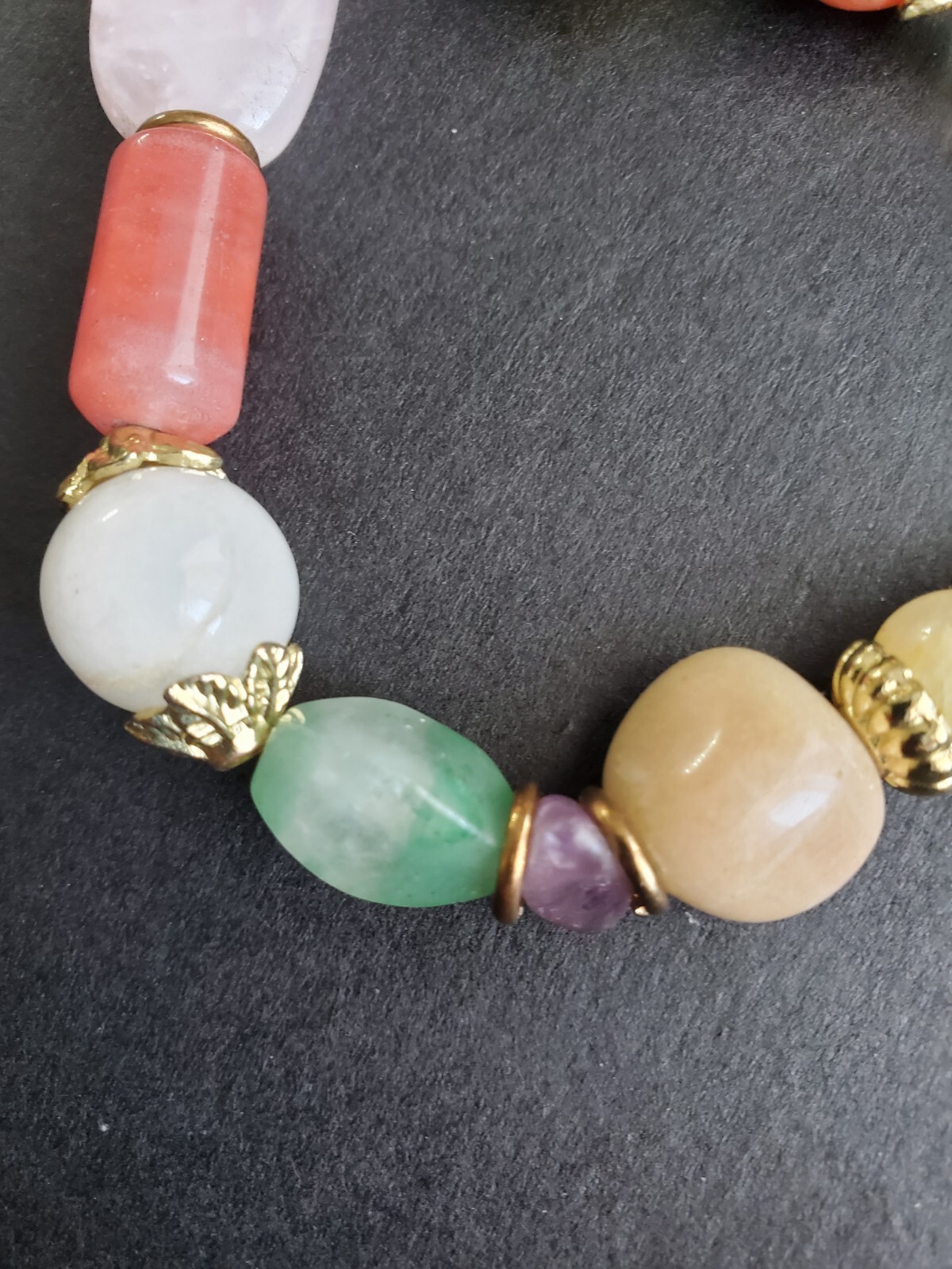 Real Multi Colored Stone Bracelet - image 3