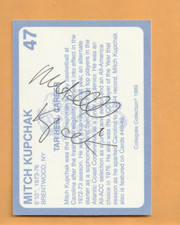 Mitch Kupchak North Carolina Tar Heels 1989 Card #47 Brentwood New York 9M