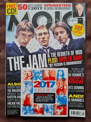 Mojo Magazine 2018: Jan - Dec / Issues 290 - 301 with original CD - £5 each