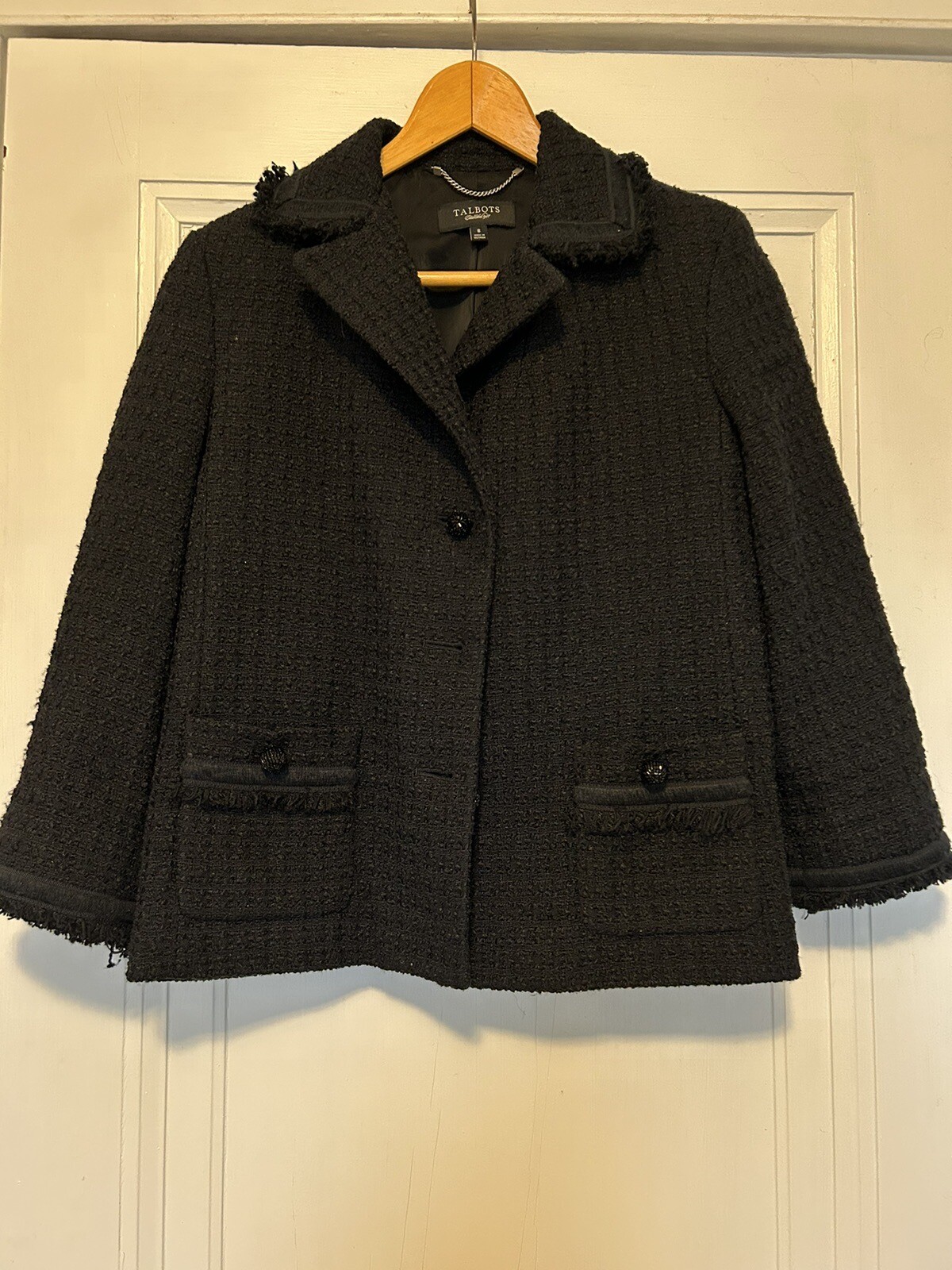 Talbot Black Blazer (missing 1 Button) - image 1