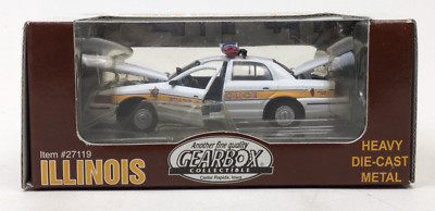 Gearbox 2000 Ford Crown Victoria Interceptor Illinois State Police Car #27119