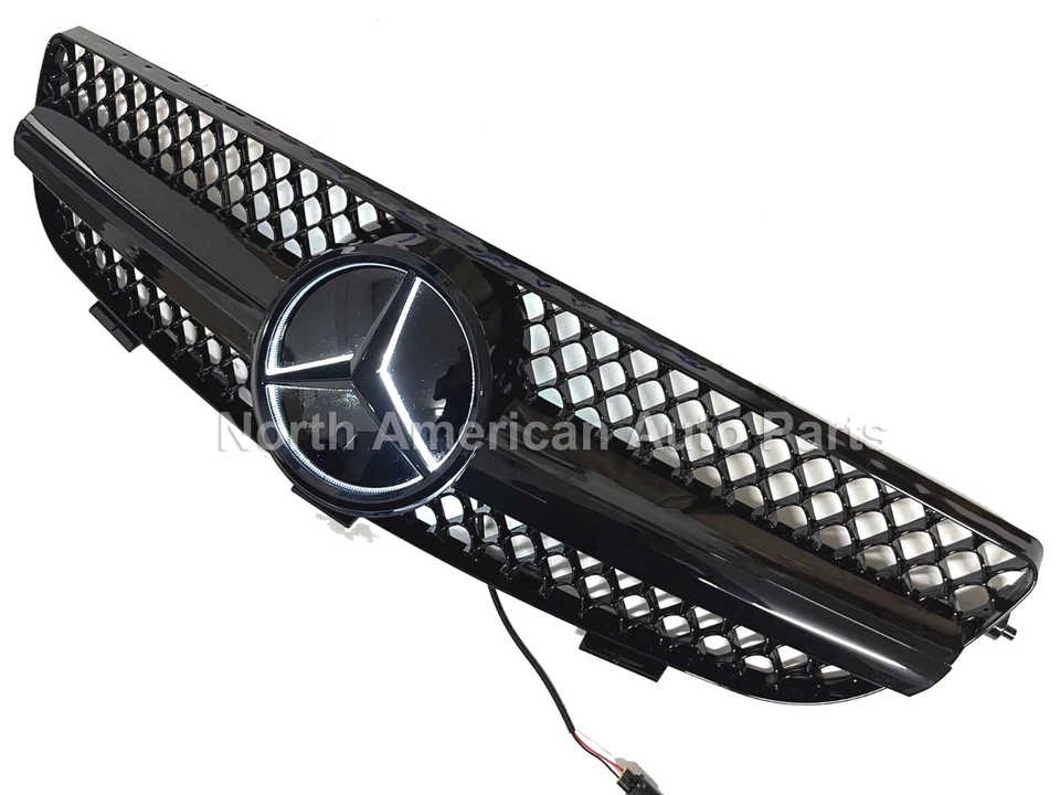 03-09 CLK All Black Rejilla Iluminada Estrella CLK320 CLK55 CLK500 CLK430 CLK Foto 4 de 4