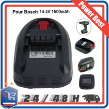 14,4V Pour Bosch Batterie PSB PSR 14.4 LI 2607336038 2607336037 1600Z00002 Akku