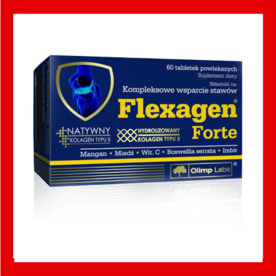 OLIMP LABS Collagen Flexagen FORTE 60/120/180 tabletten HOHE Dosis Gelenke Haut