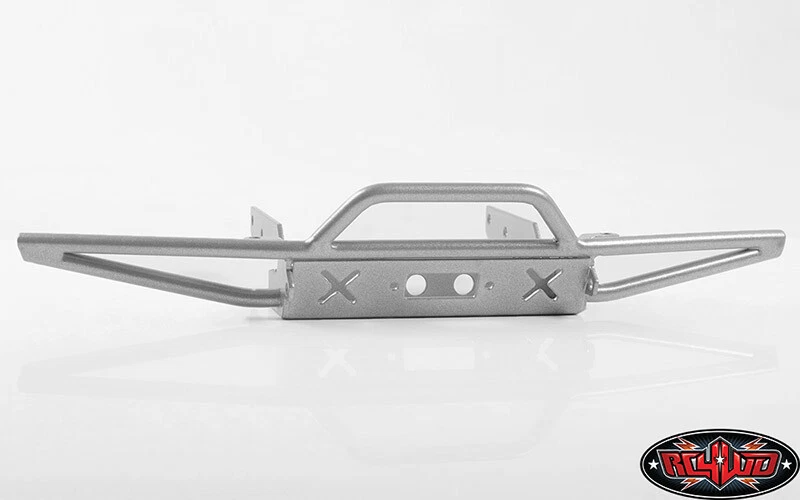 RC4WD VVV-C0643 Luster Metal Front Bumper : Axial SCX10 II '69 Chevrolet Blazer - Image 2 of 4