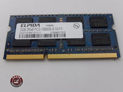 Sony Vaio PCG-81115L VPCF1 ELPIDA 2GB MEMORY 2RX8 PC3-10600S EBJ21UE8BFU0-DJF