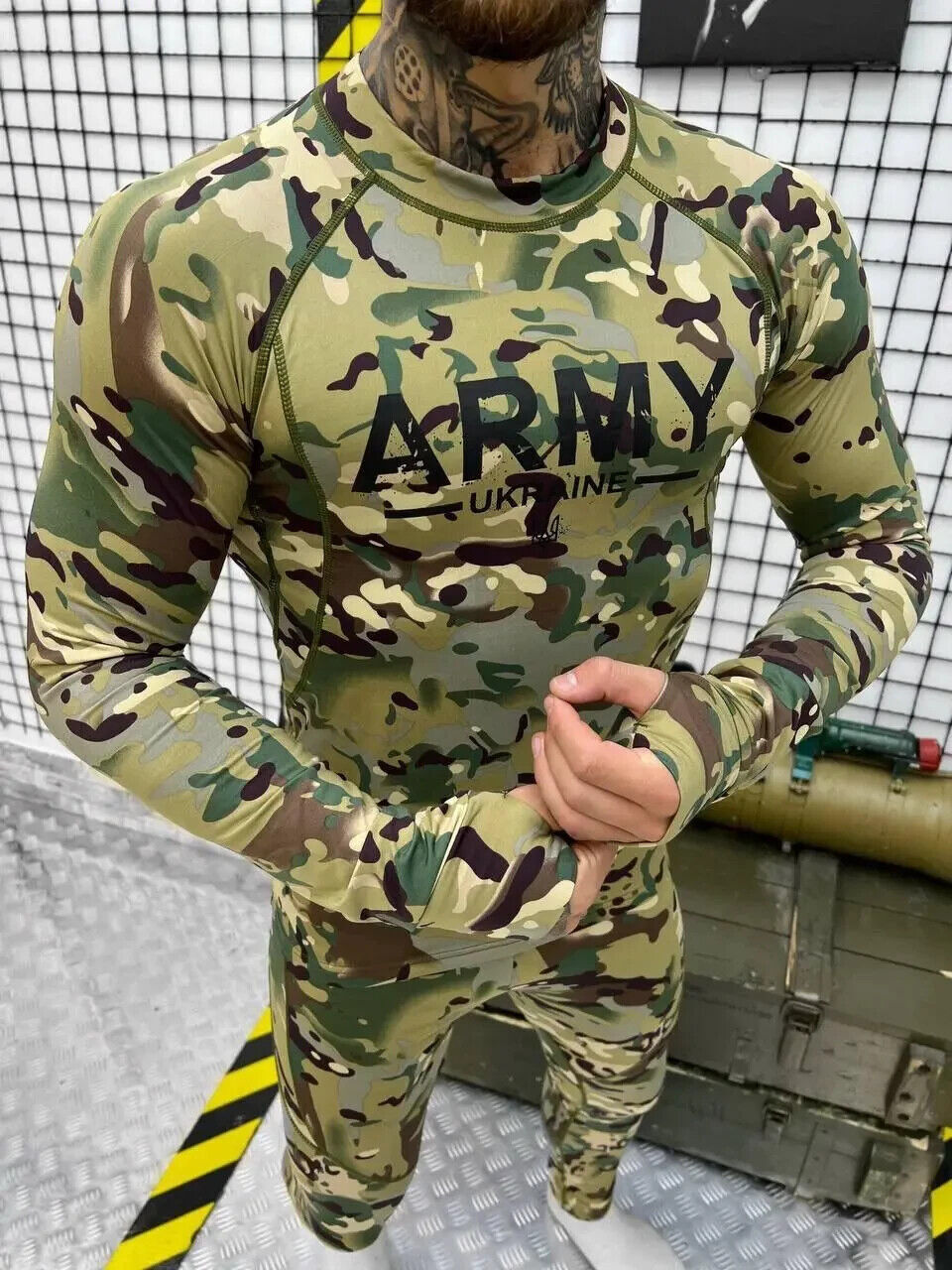 ¡Ropa interior térmica táctica multicam! ¡Apoye a Ucrania!