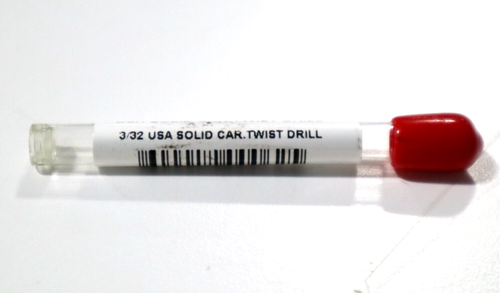 TALADRO DE GIRO DE CARBURO SÓLIDO 3/32" EE. UU., 2 FLAUTAS, FLAUTA ESPIRAL D609 - Imagen 3 de 3