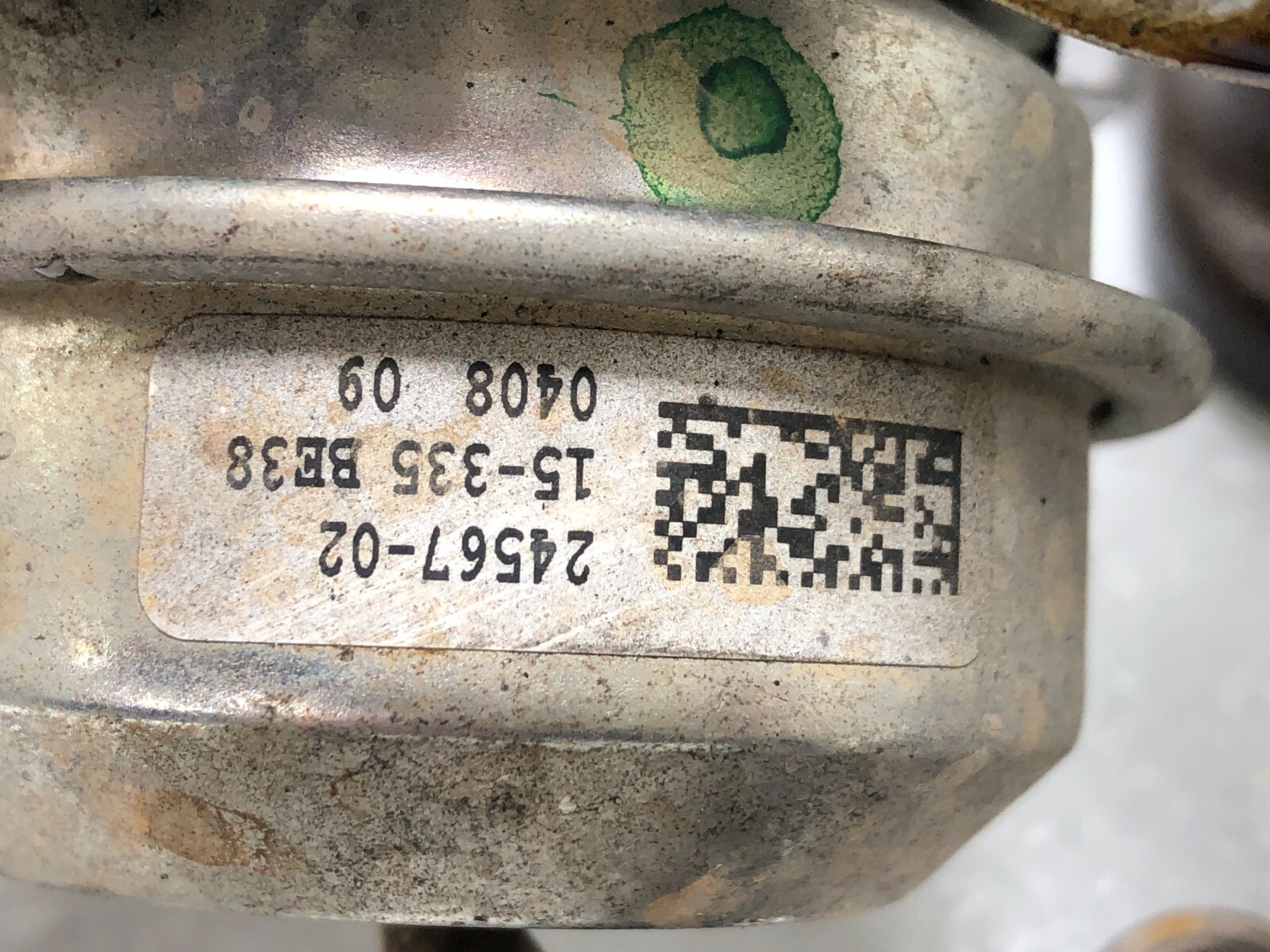 2014-2019 MASERATI GHIBLI S 3.0L V6 RIGHT PASSENGER SIDE TURBO TURBOCHARGER OEM.